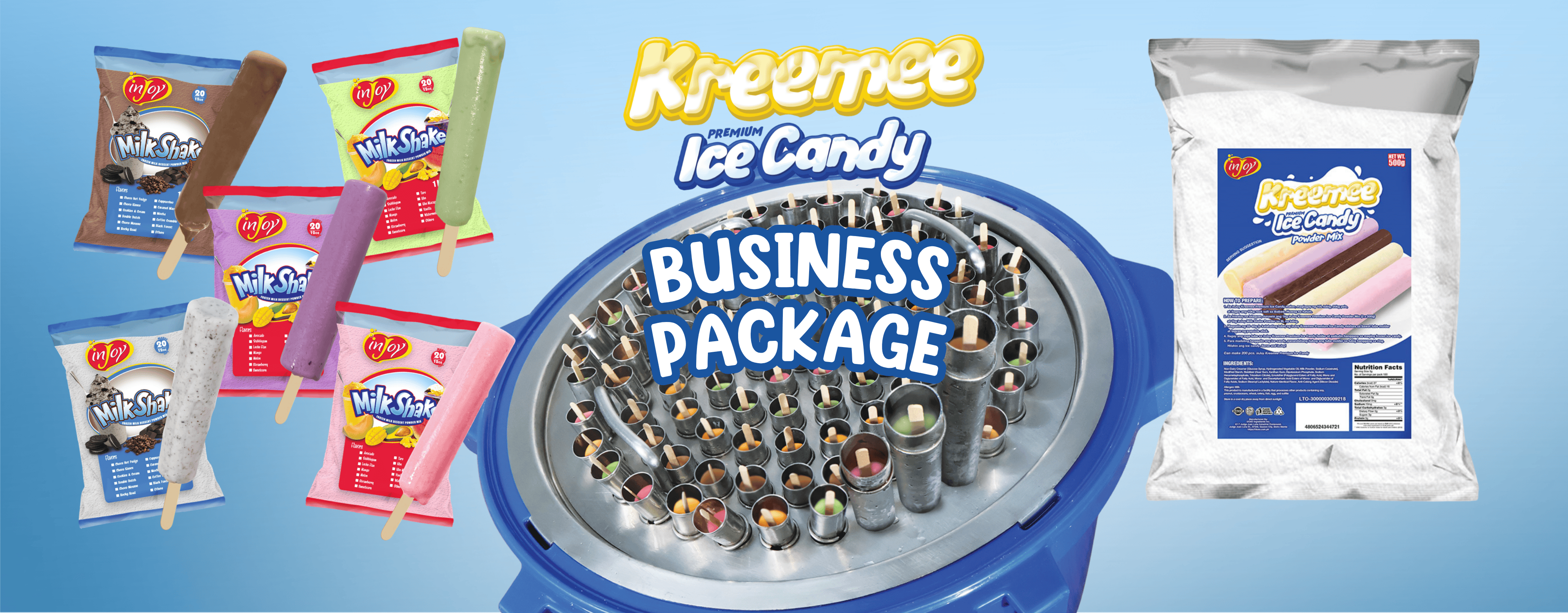 Start your Kreemee Premium Ice Candy business!