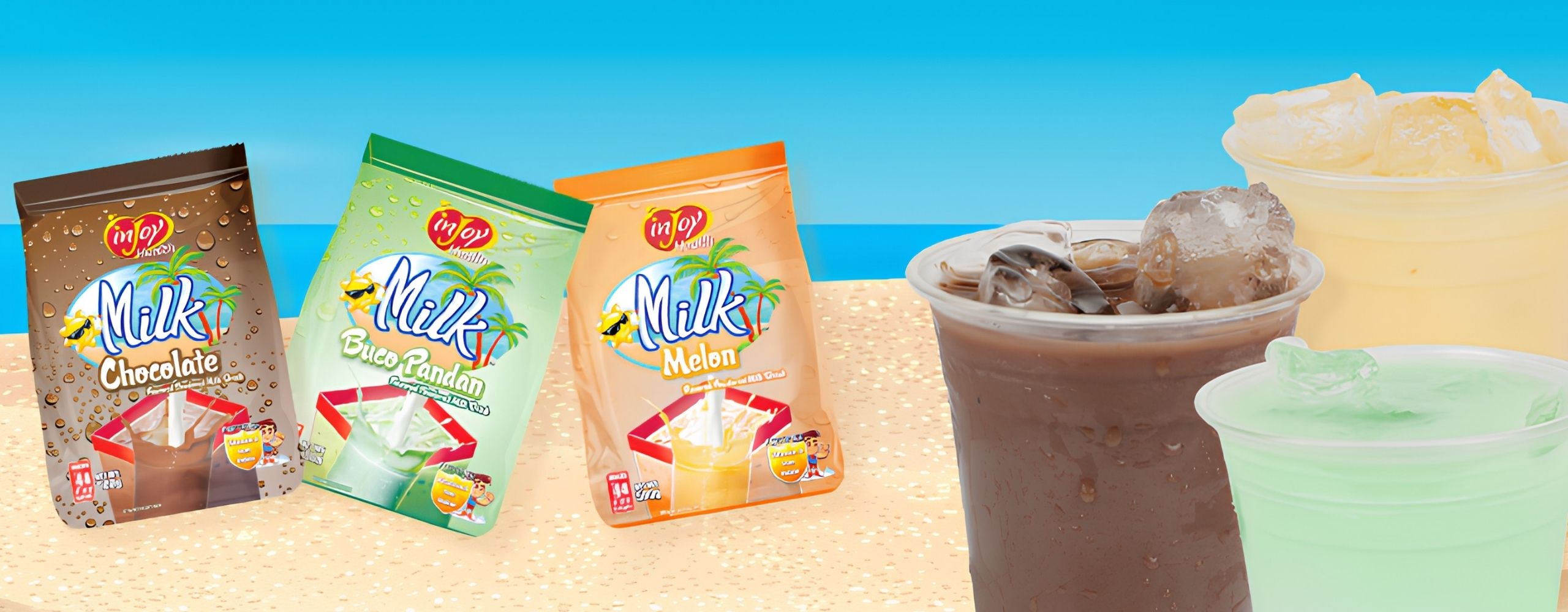 Nutritious and delicious Milk Palamig flavors!